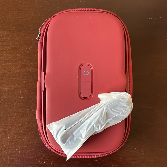 HoMEDICS UV-Clean Portable Phone Sanitizer, Maroon, Never Used - Picture 2 of 6